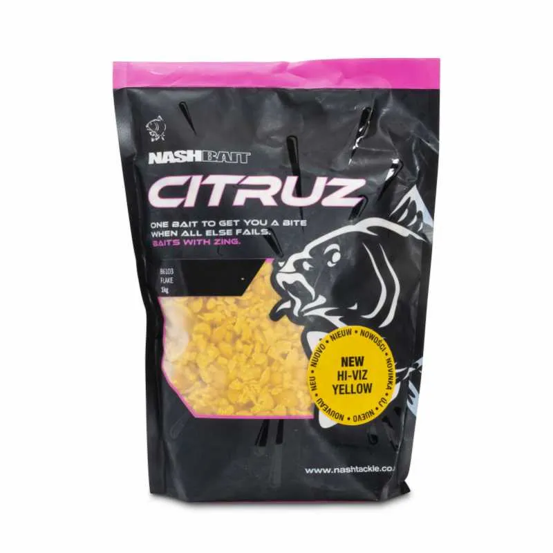 Nash Cituz Flake Yellow 1kg 3 Nash Cituz Flake Yellow 1kg