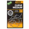 Fox Arma Point Curve Shank Medium Hooks -Hengels Verkoopwinkel Curve Medium Hook pack