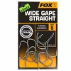 Fox Arma Point Wide Gape Straight Hooks -Hengels Verkoopwinkel Wide Gape Straight Hook Pack