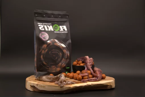 Flokis Floki's Baits Mulberry Squid Boilies 1 Kg -Hengels Verkoopwinkel floki s boilies squid hengelsport vught.nl
