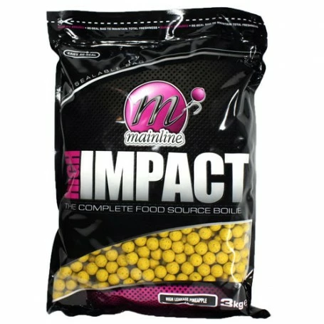 Mainline High Impact Boilies ‘High Leakage Pineapple’ 15mm (1kg) 4 Mainline High Impact Boilies ‘High Leakage Pineapple’ 15mm (1kg) - Afbeelding 2